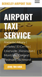 Mobile Screenshot of berkeleyairporttaxi.com
